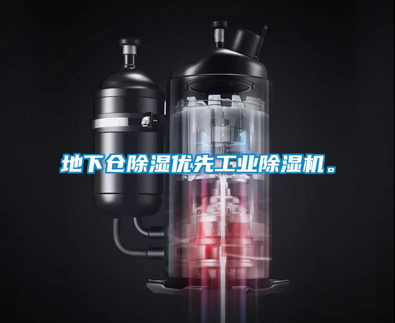 地下倉除濕優(yōu)先工業(yè)除濕機。