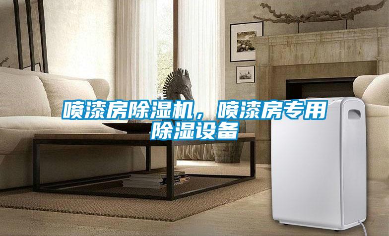 噴漆房除濕機，噴漆房專用除濕設備