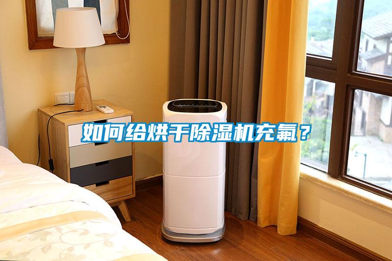 如何給烘干除濕機充氟？