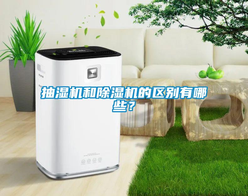 抽濕機和除濕機的區別有哪些？