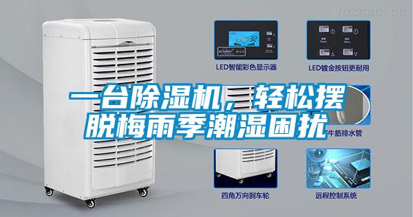 一臺除濕機(jī),輕松擺脫梅雨季潮濕困擾