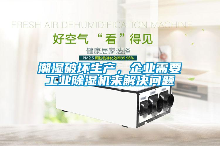 潮濕破壞生產，企業需要工業除濕機來解決問題