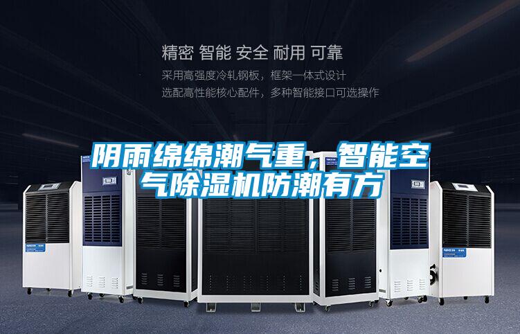 陰雨綿綿潮氣重，智能空氣除濕機防潮有方