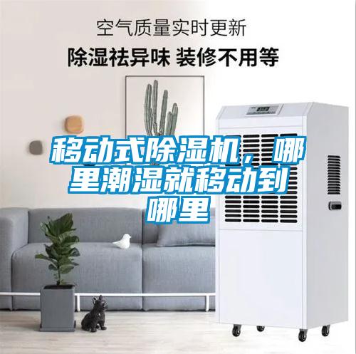 移動式除濕機，哪里潮濕就移動到哪里