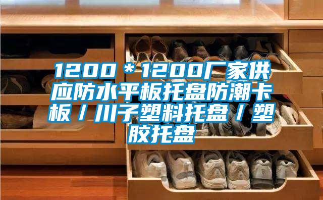 1200*1200廠家供應(yīng)防水平板托盤防潮卡板/川子塑料托盤/塑膠托盤