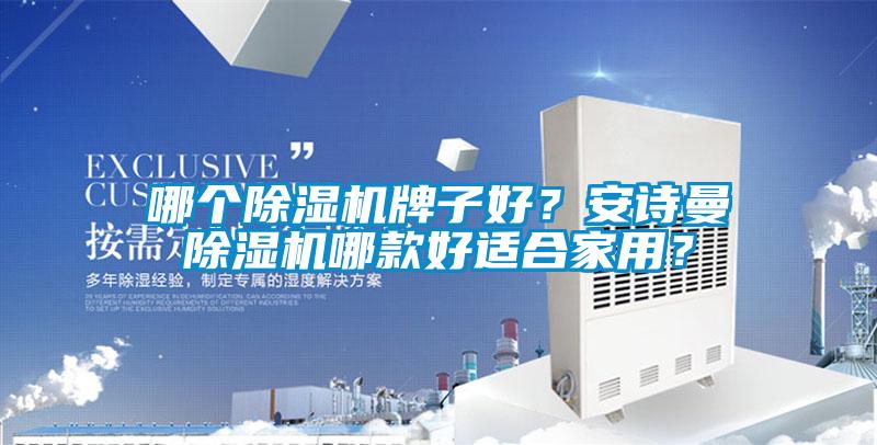 哪個除濕機牌子好？安詩曼除濕機哪款好適合家用？