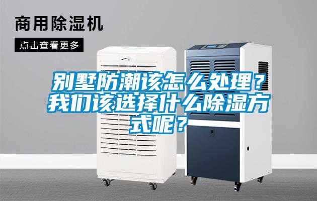 別墅防潮該怎么處理？我們?cè)撨x擇什么除濕方式呢？