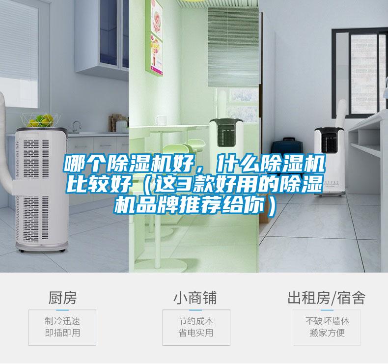哪個除濕機好，什么除濕機比較好（這3款好用的除濕機品牌推薦給你）