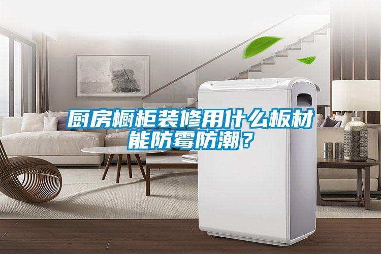 廚房櫥柜裝修用什么板材能防霉防潮？