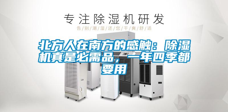 北方人在南方的感觸：除濕機(jī)真是必需品，一年四季都要用