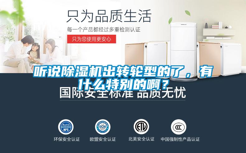聽說除濕機出轉輪型的了，有什么特別的啊？