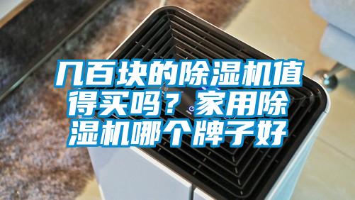 幾百塊的除濕機值得買嗎？家用除濕機哪個牌子好