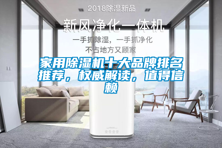 家用除濕機十大品牌排名推薦，權威解讀，值得信賴