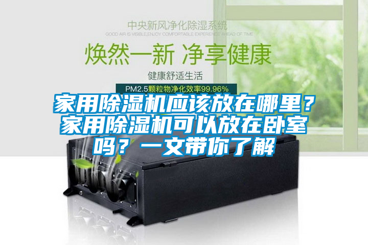 家用除濕機應該放在哪里？家用除濕機可以放在臥室嗎？一文帶你了解