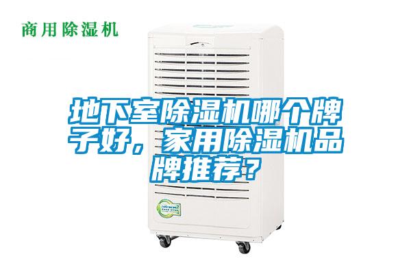 地下室除濕機哪個牌子好，家用除濕機品牌推薦？