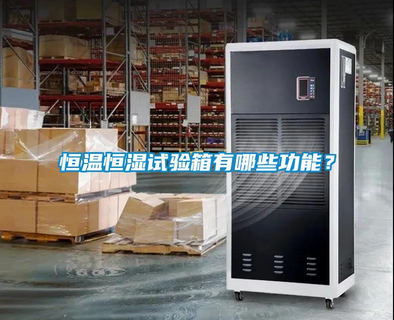 恒溫恒濕試驗箱有哪些功能？