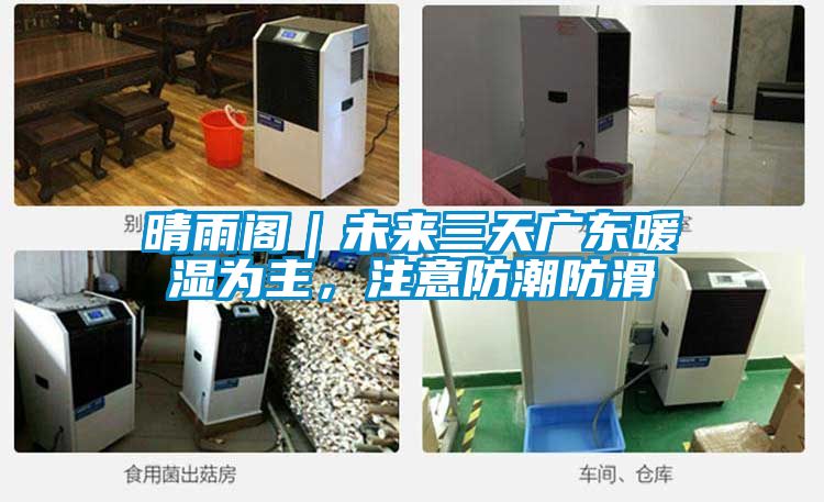 晴雨閣｜未來(lái)三天廣東暖濕為主，注意防潮防滑