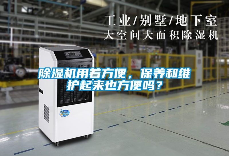 除濕機(jī)用著方便，保養(yǎng)和維護(hù)起來(lái)也方便嗎？