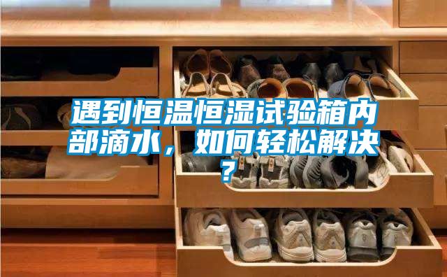 遇到恒溫恒濕試驗箱內(nèi)部滴水，如何輕松解決？