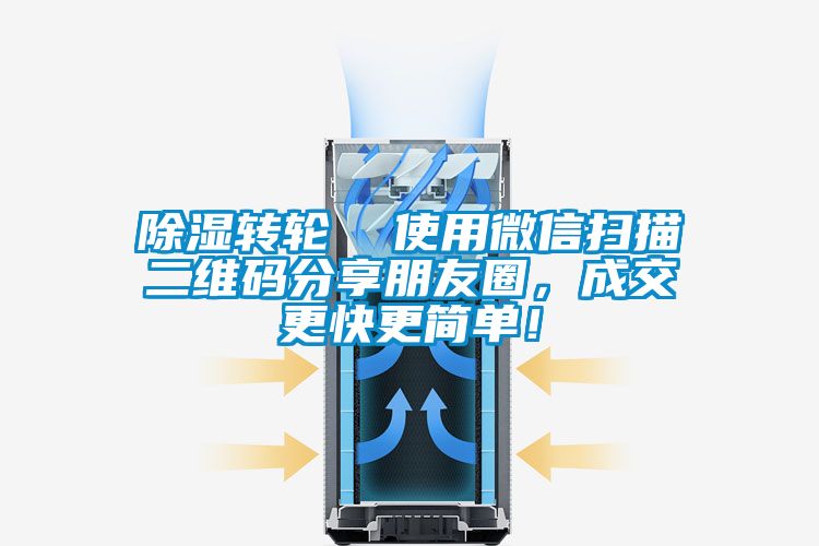 除濕轉輪  使用微信掃描二維碼分享朋友圈，成交更快更簡單！